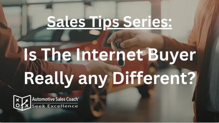 Are Internet Car Buyers Really Any Different?
